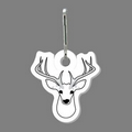 Zippy Clip - Deer's Head Tag W/ Clip Tab